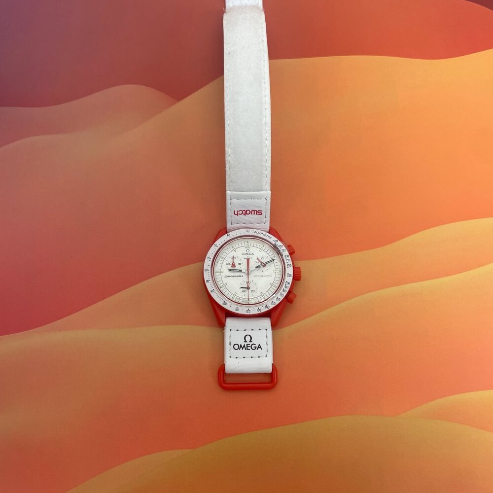 🌹Swatch X Omega Moonswatch Mission To Mars - Picture 4 of 6